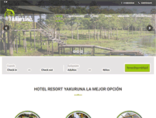 Tablet Screenshot of hotelresortyakuruna.com